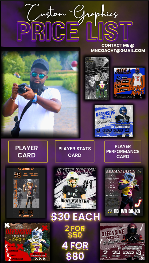 Coach T Custom Player Card Graphics