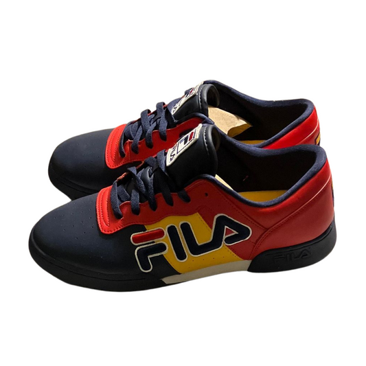 Original Fitness FILA (Red/Citrus/Navy) - #BigBlockBoutique #Resale