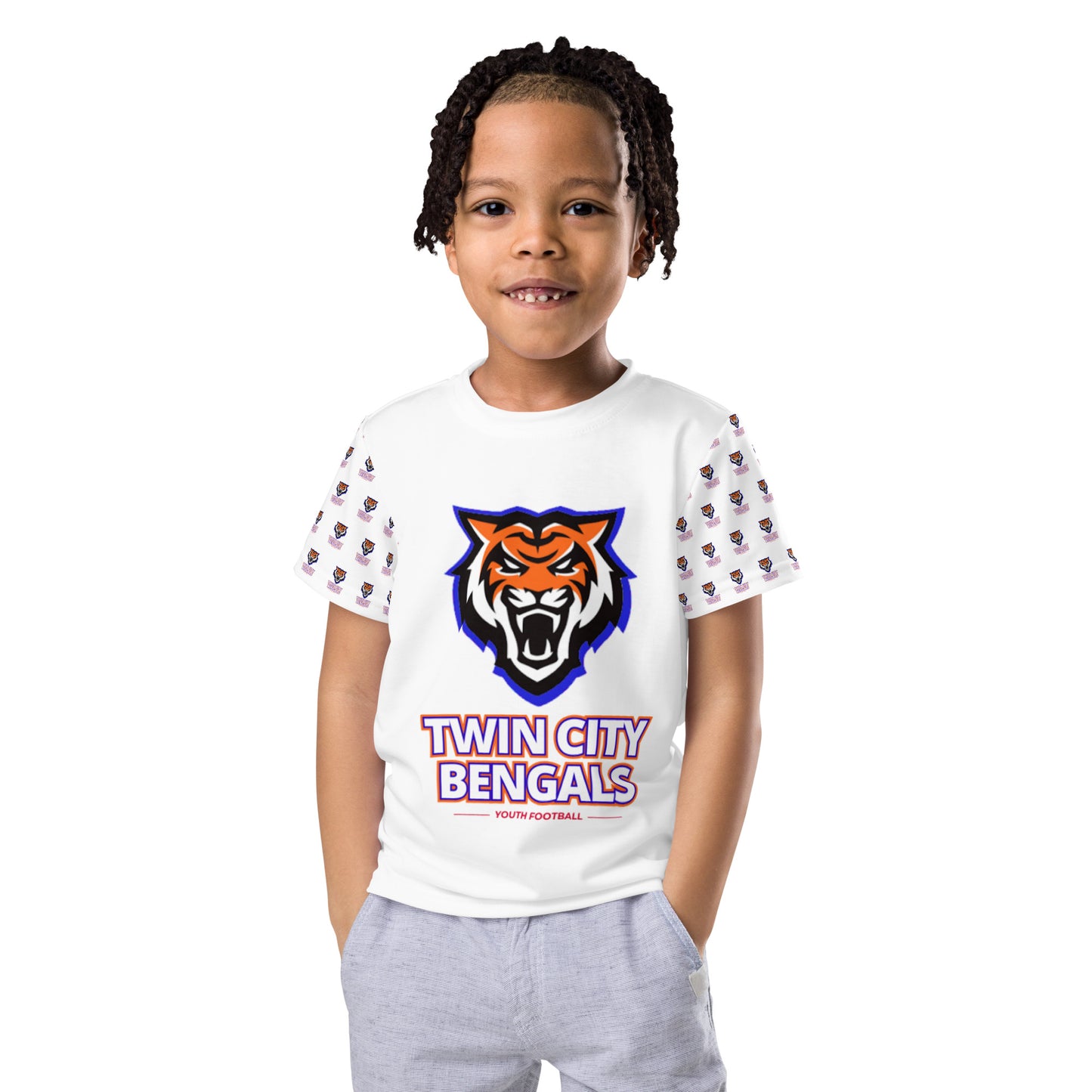 Twin City Bengals - Kids crew neck t-shirt