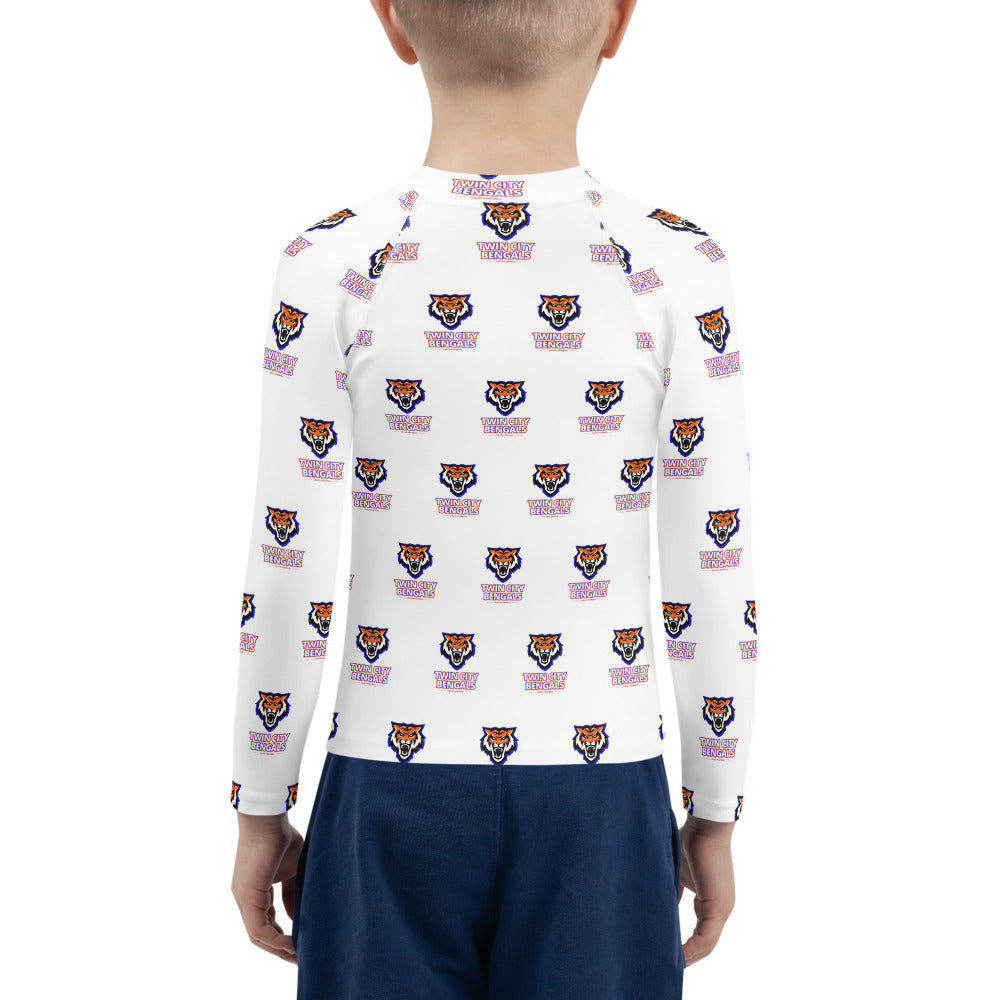 Twin City Bengals - Kids Rash Guard