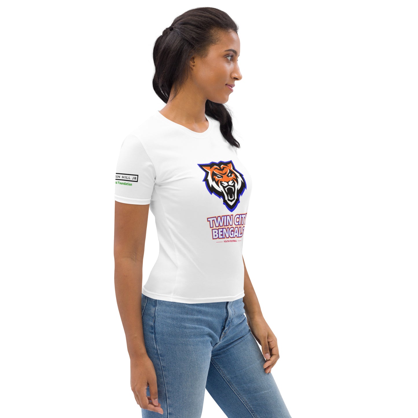 Twin City Bengals Women's T-shirt (White)