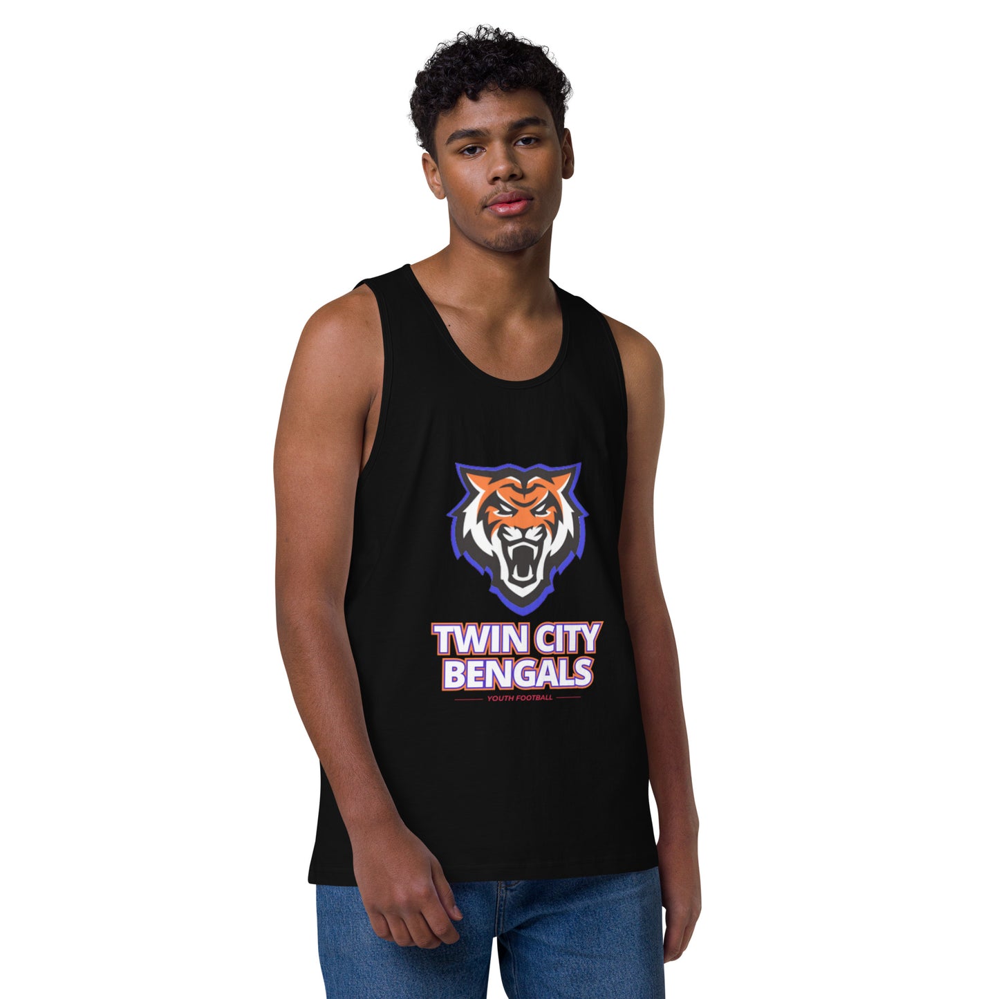 Twin City Bengals - Men’s premium tank top