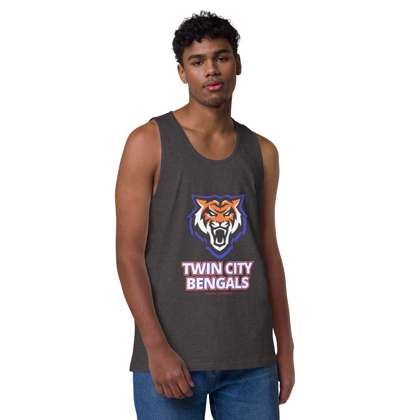 Twin City Bengals - Men’s premium tank top