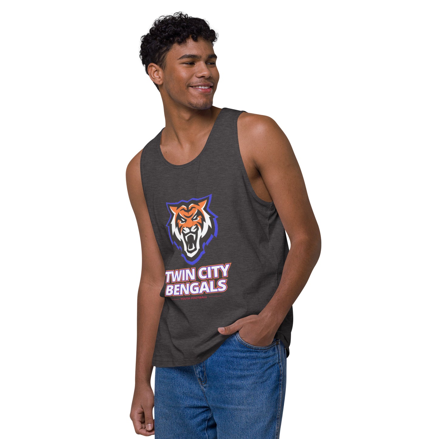 Twin City Bengals - Men’s premium tank top