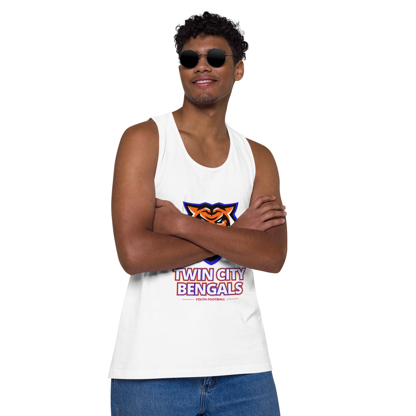 Twin City Bengals - Men’s premium tank top