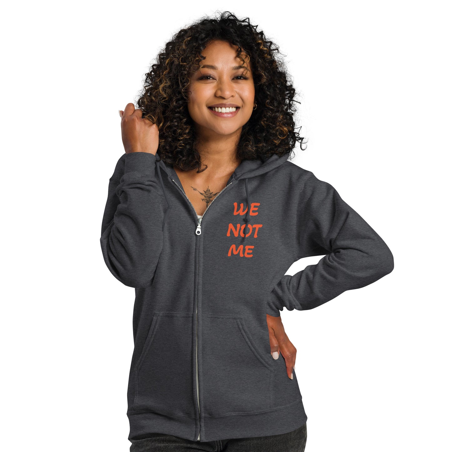 Twin CIty Bengals - We Not Me Unisex heavy blend zip hoodie