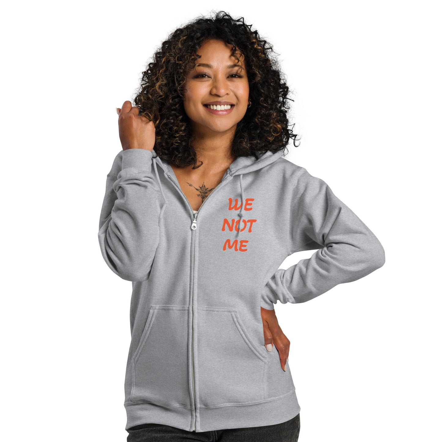 Twin CIty Bengals - We Not Me Unisex heavy blend zip hoodie