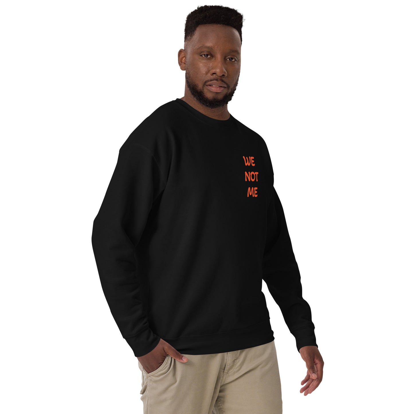 Twin City Bengals - We Not Me (Embroidered) Unisex Premium Sweatshirt