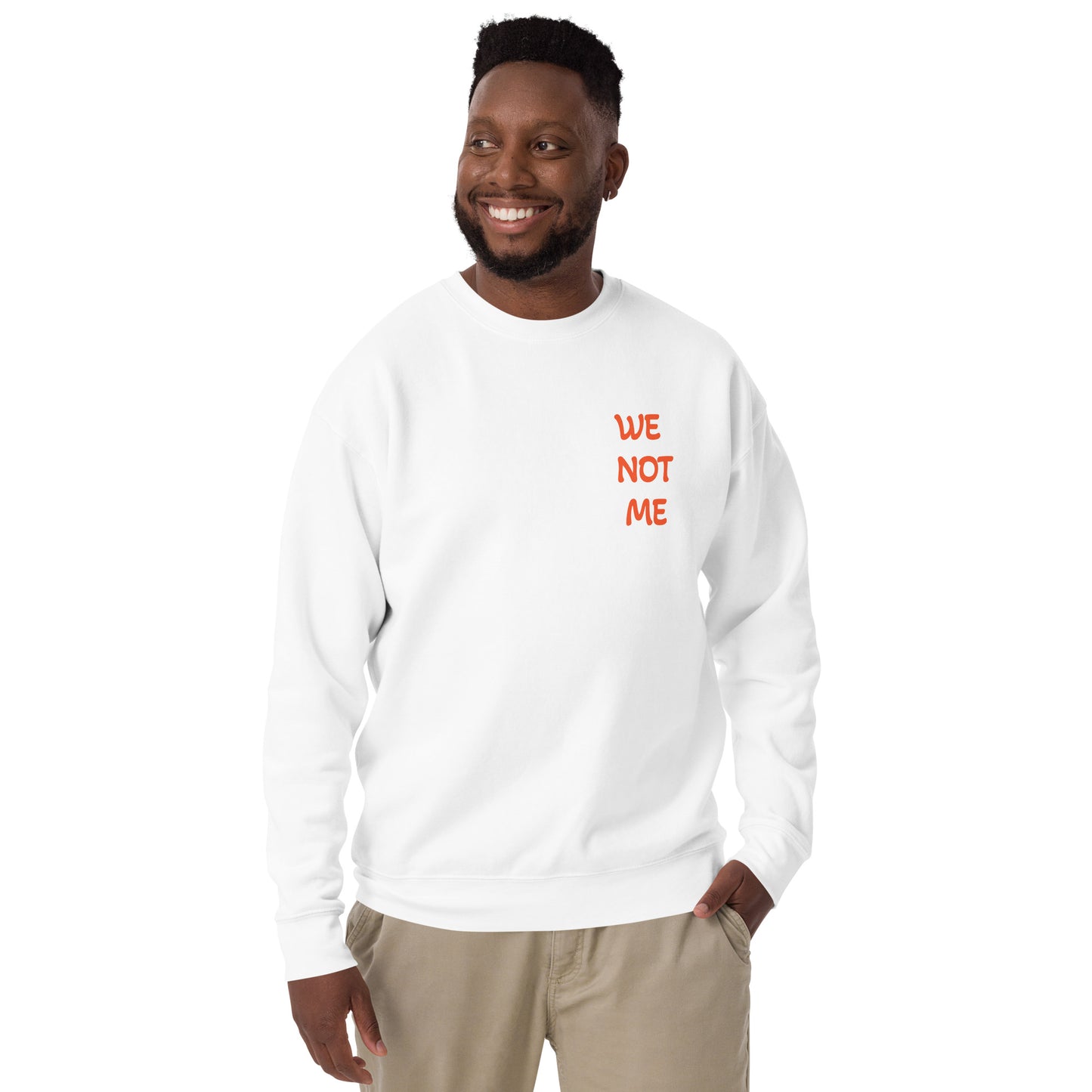 Twin City Bengals - We Not Me (Embroidered) Unisex Premium Sweatshirt