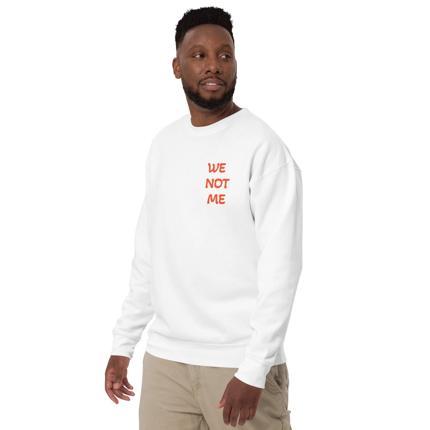 Twin City Bengals - We Not Me (Embroidered) Unisex Premium Sweatshirt