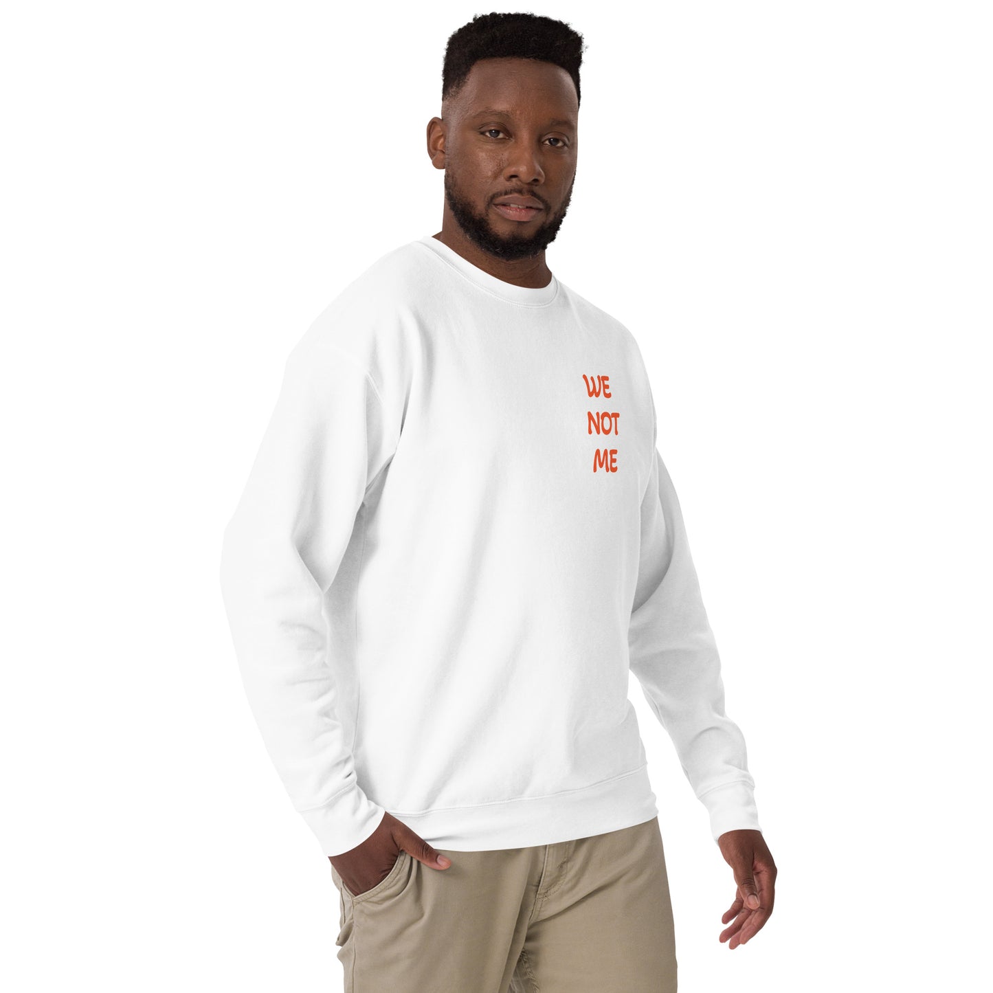 Twin City Bengals - We Not Me (Embroidered) Unisex Premium Sweatshirt