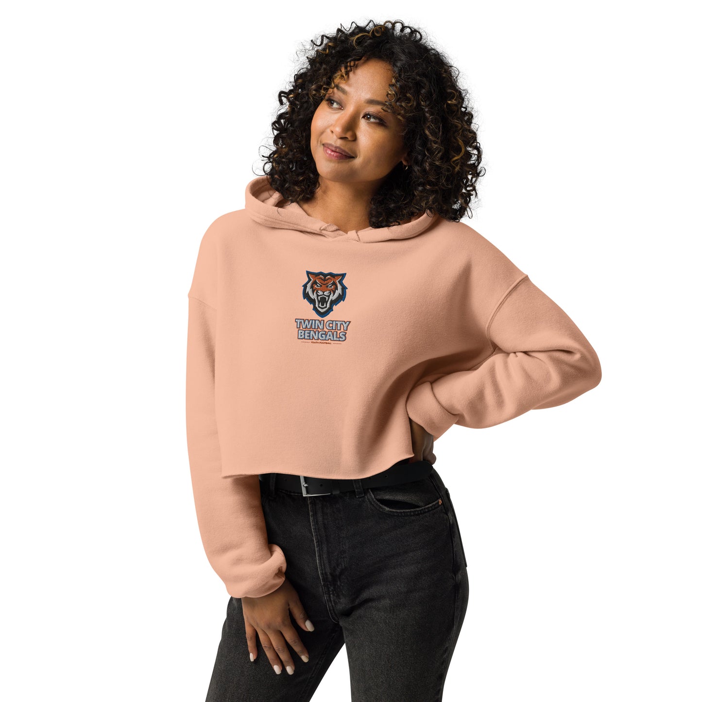 Twin City Bengal - Crop Hoodie