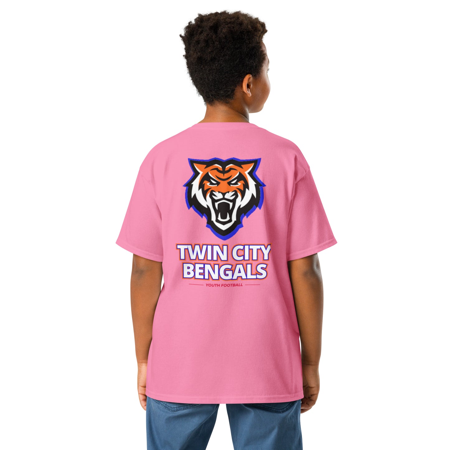 Twin City Bengals - Logo/Backside Youth classic tee