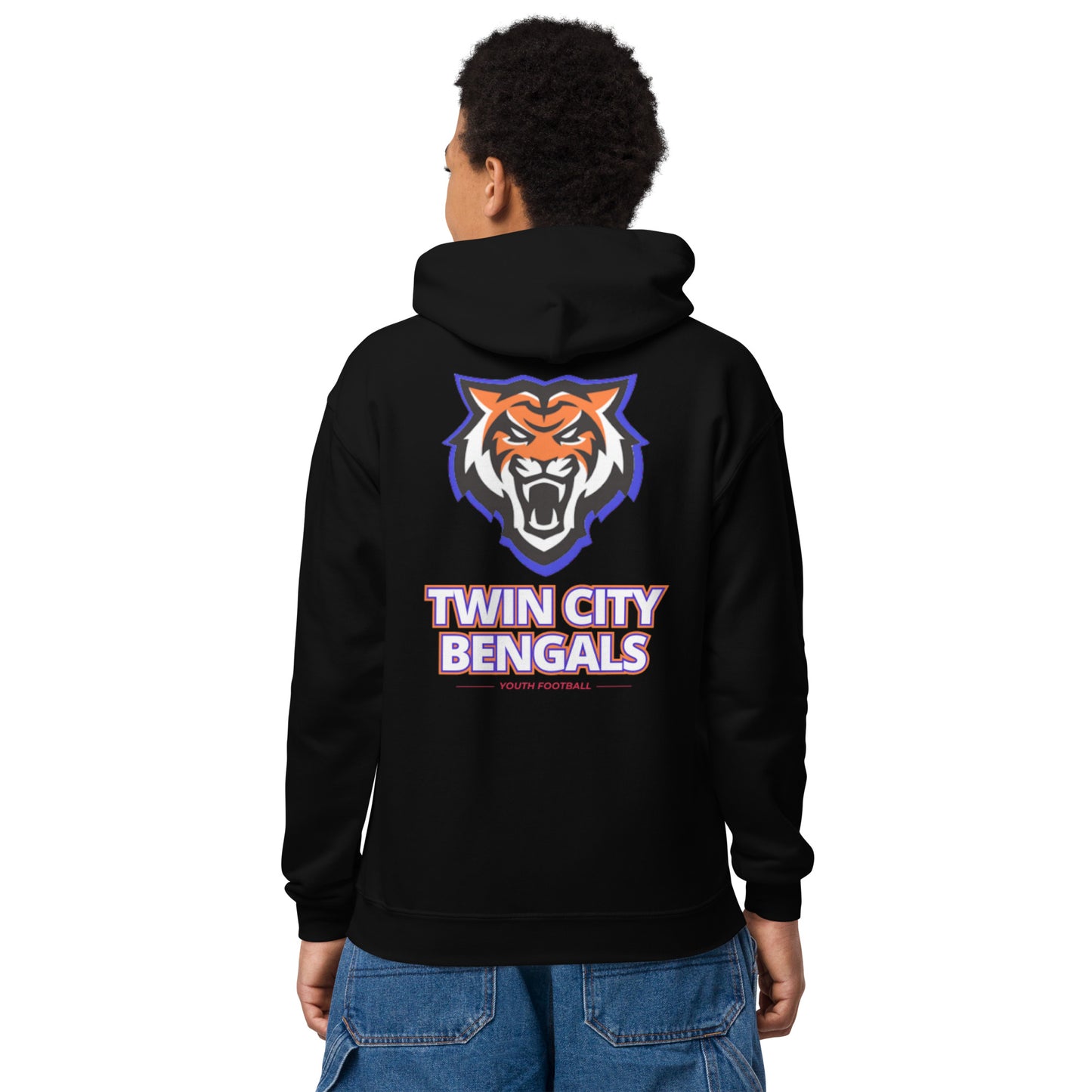 Twin CIty Bengals - We Not Me (Embroidered) Youth heavy blend hoodie