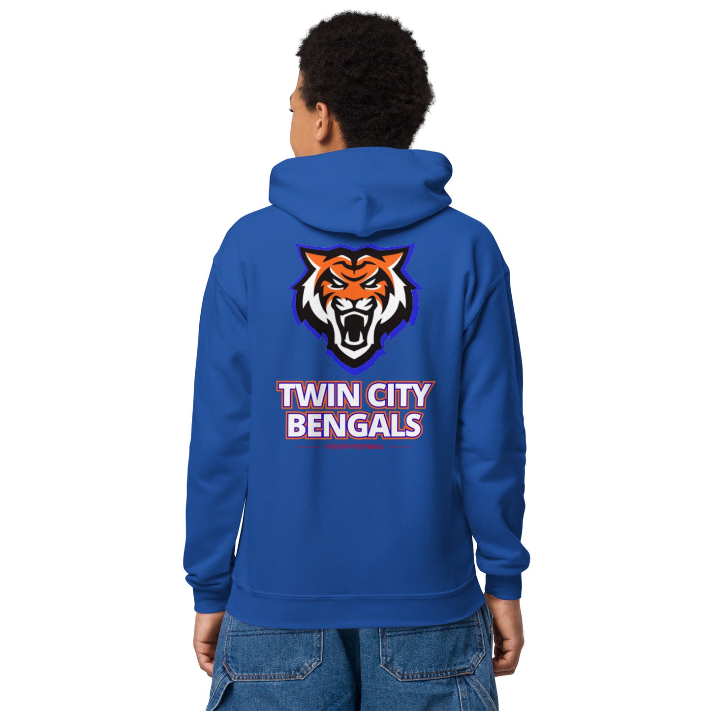 Twin CIty Bengals - We Not Me (Embroidered) Youth heavy blend hoodie