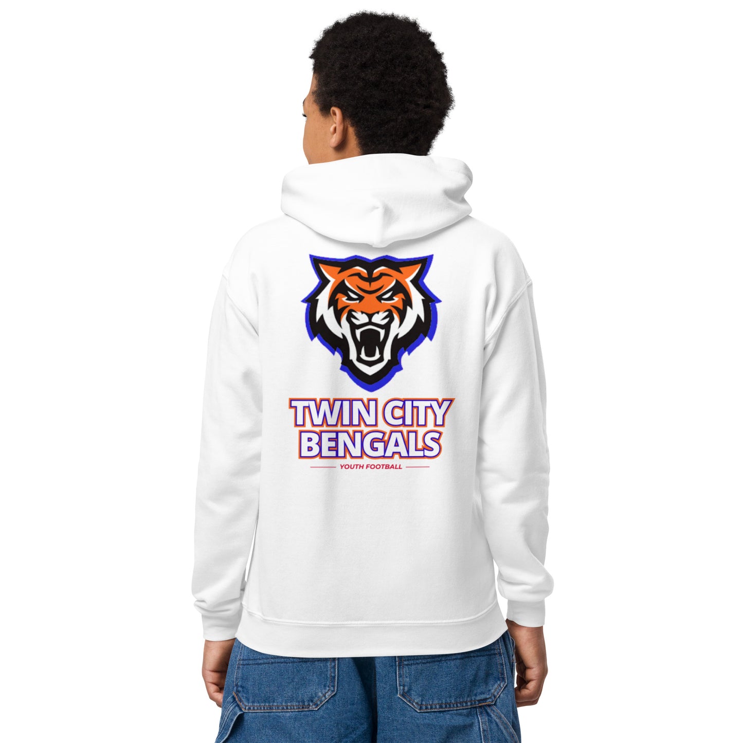 Twin CIty Bengals - We Not Me (Embroidered) Youth heavy blend hoodie