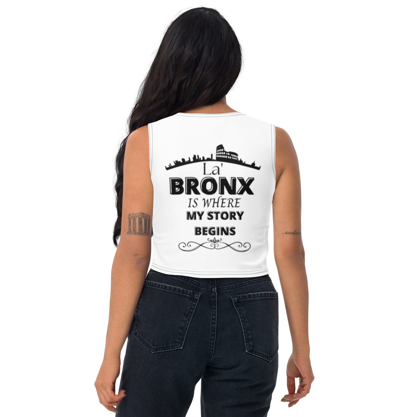 LaBronx - Where My Story Starts Crop Top