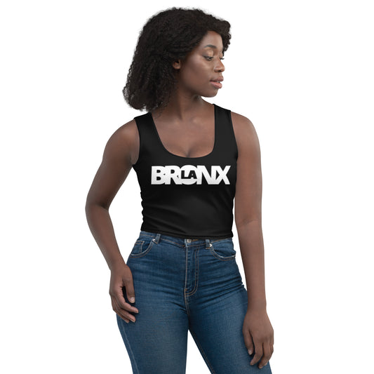 LaBronx Logo (Blk) Crop Top