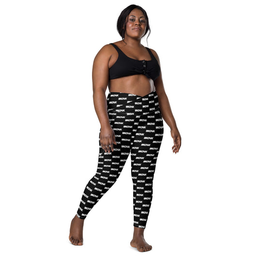 LaBronx Logo (Textile) Crossover leggings with pockets