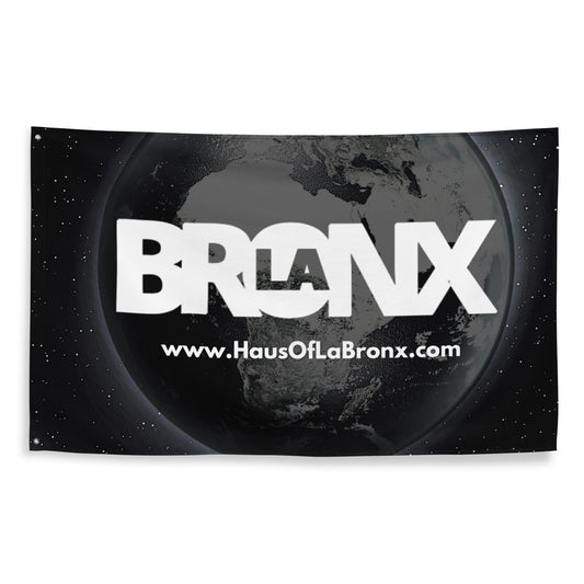 LaBronx World Graphic Flag