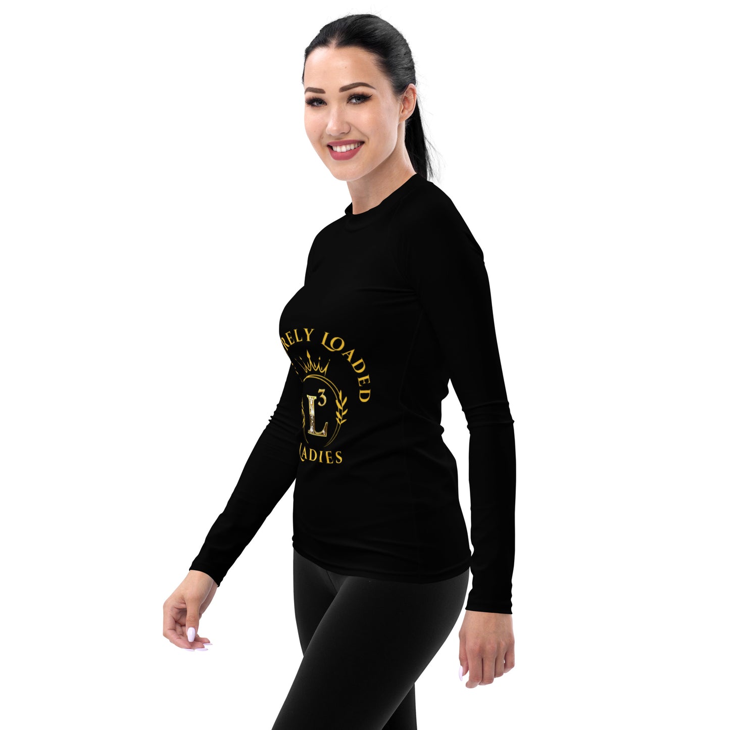 Leisurely Loaded Ladies Women's Rash Guard