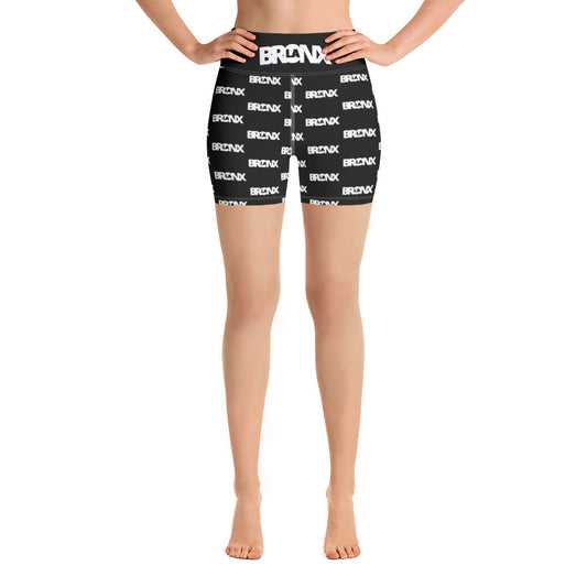 LaBronx Logo (Textile) Yoga Shorts