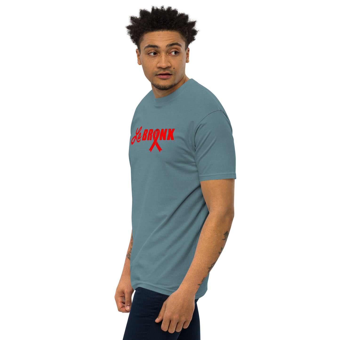 LaBronx - World Aids Day Men’s premium heavyweight tee