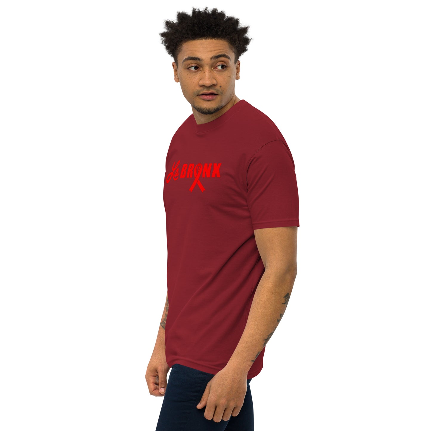 LaBronx - World Aids Day Men’s premium heavyweight tee