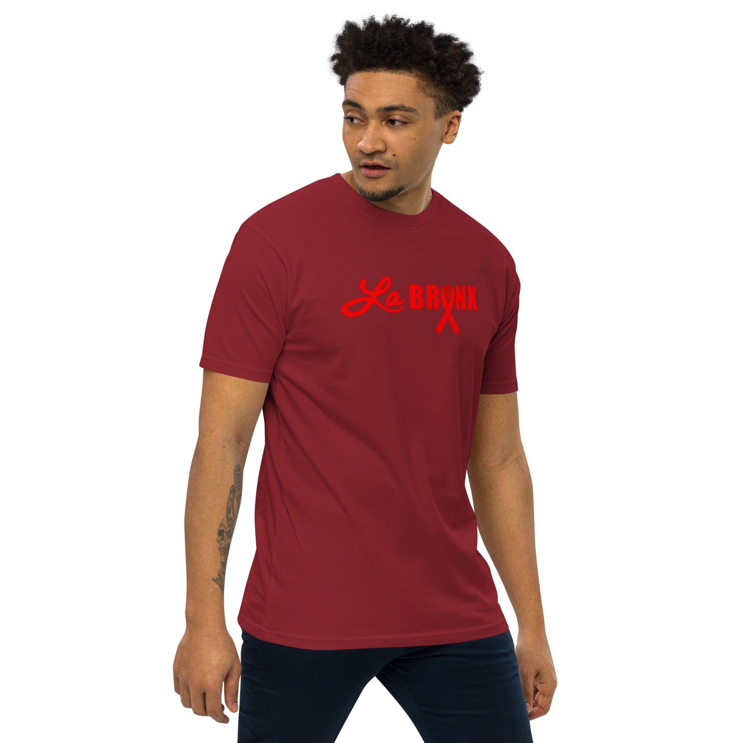 LaBronx - World Aids Day Men’s premium heavyweight tee