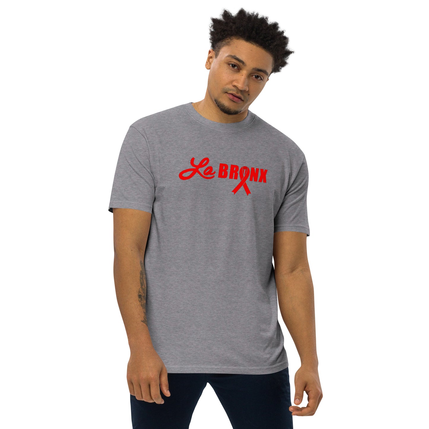 LaBronx - World Aids Day Men’s premium heavyweight tee