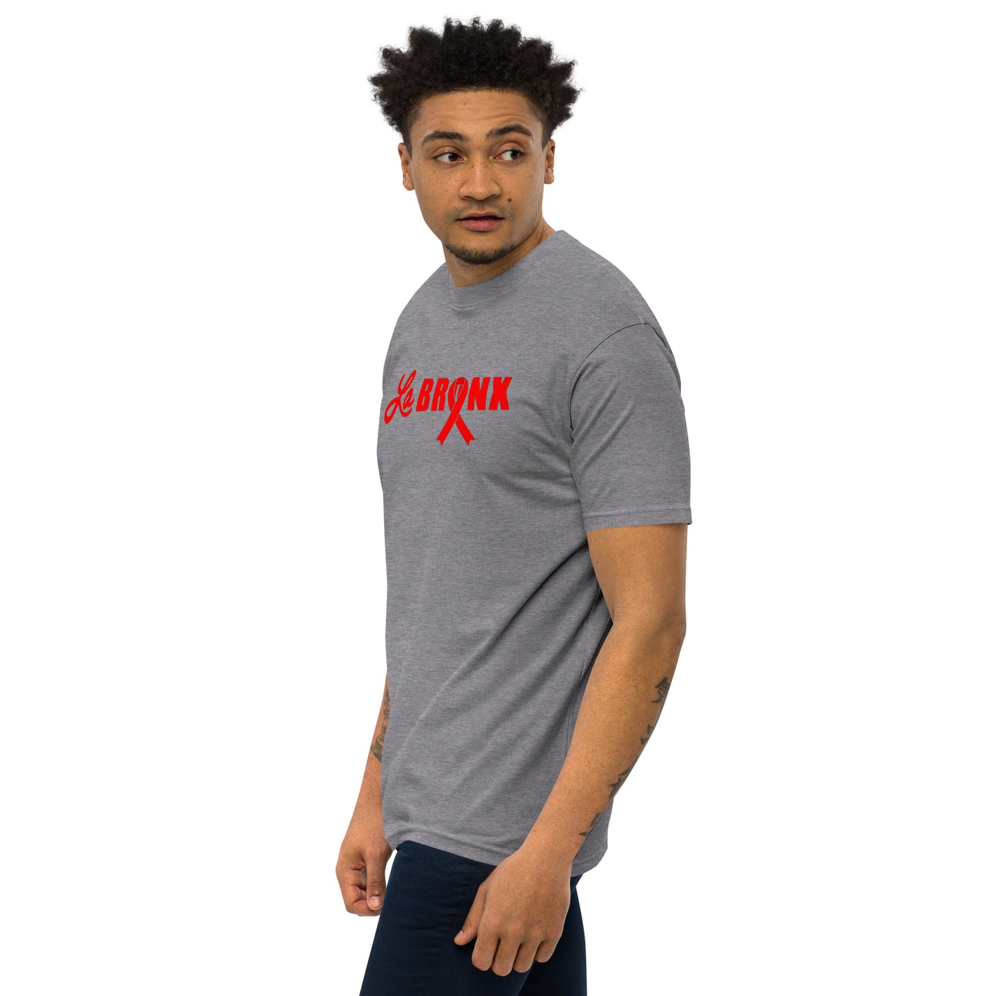 LaBronx - World Aids Day Men’s premium heavyweight tee