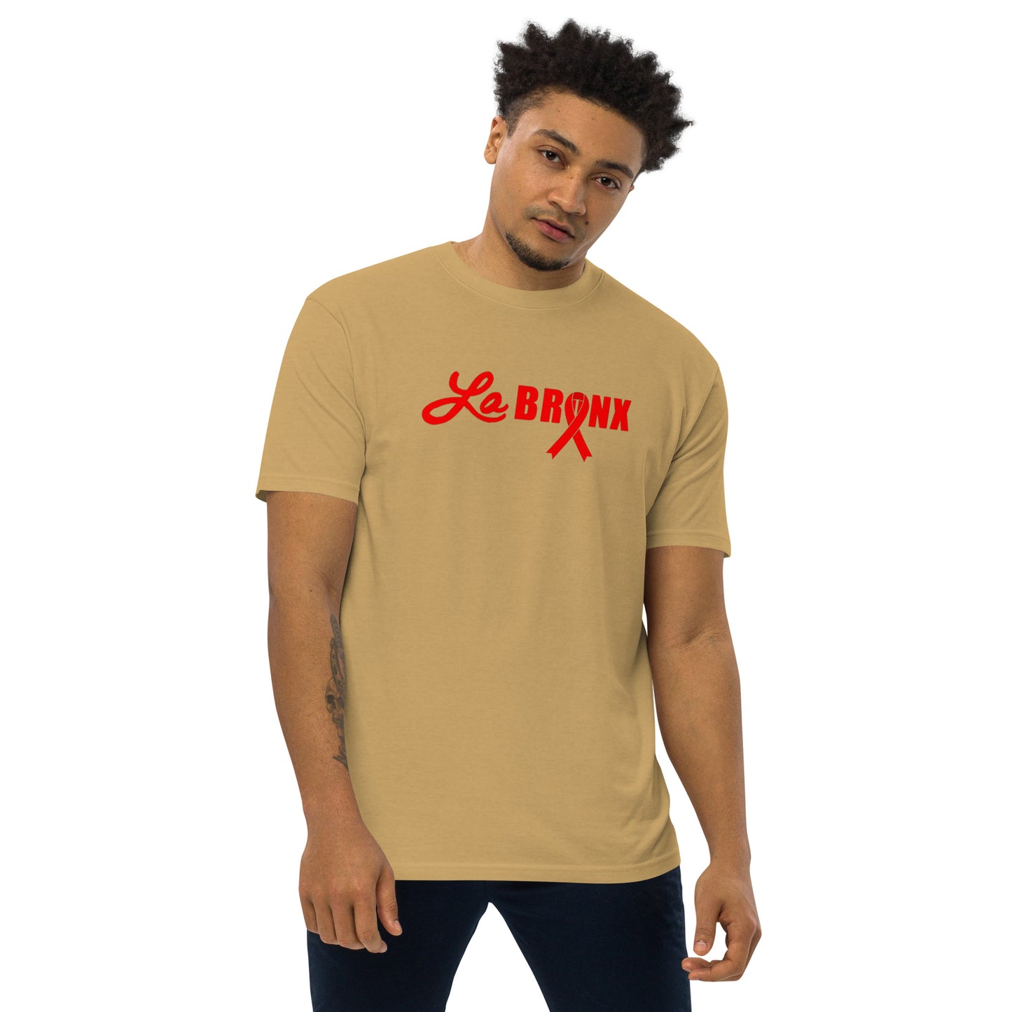 LaBronx - World Aids Day Men’s premium heavyweight tee