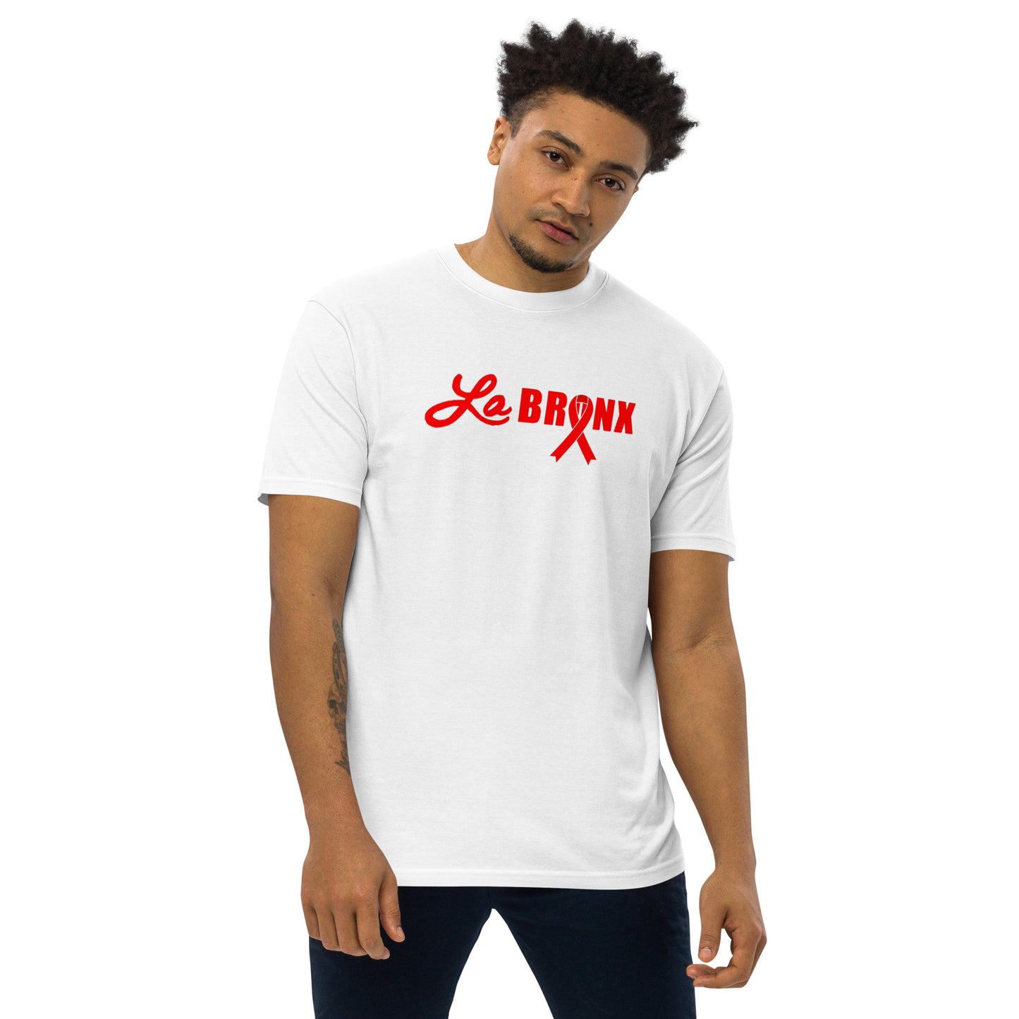 LaBronx - World Aids Day Men’s premium heavyweight tee