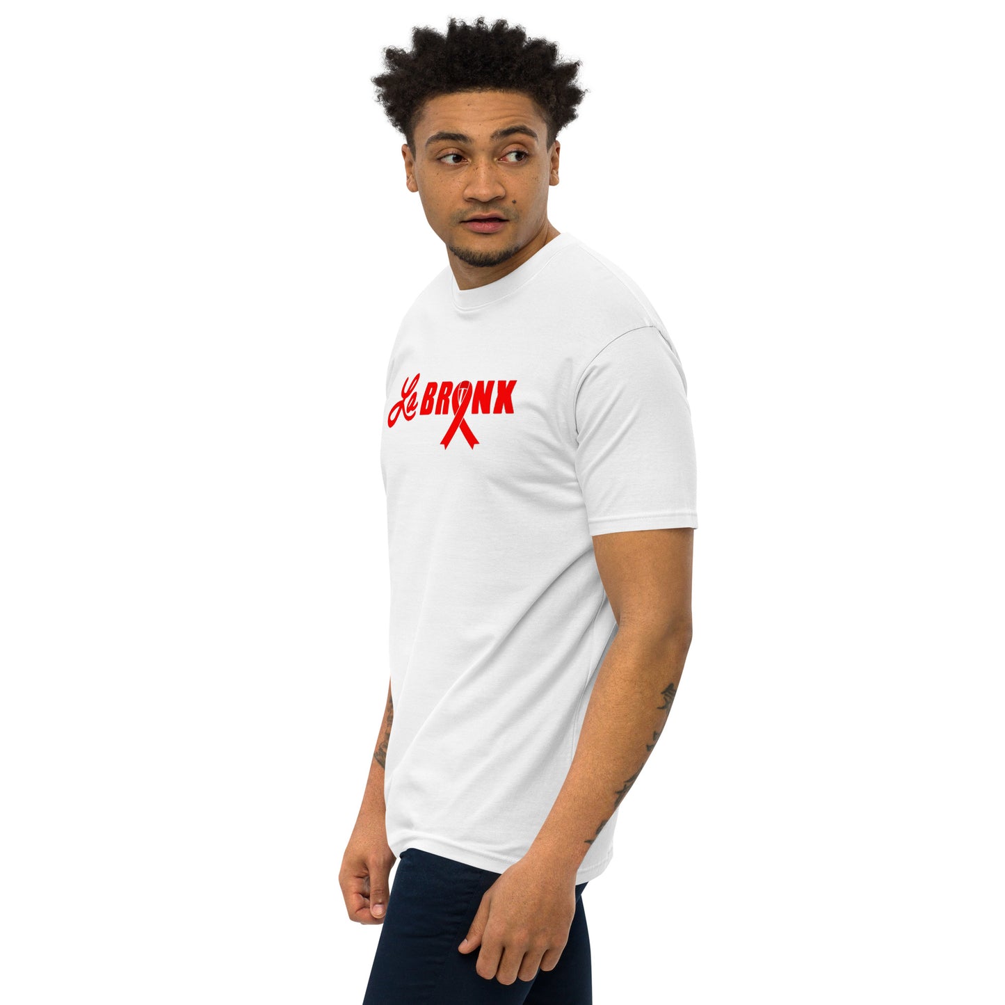 LaBronx - World Aids Day Men’s premium heavyweight tee