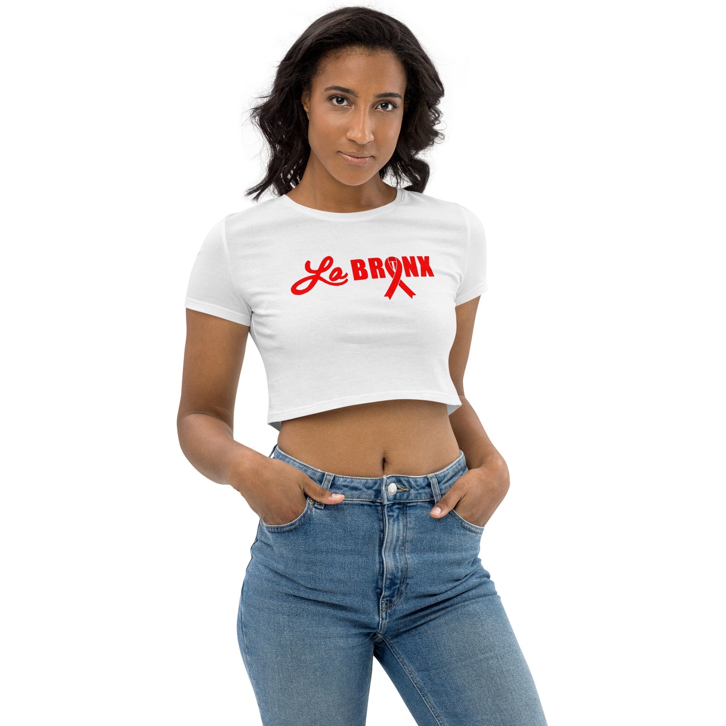 LaBronx - World Aids Day Organic Crop Top