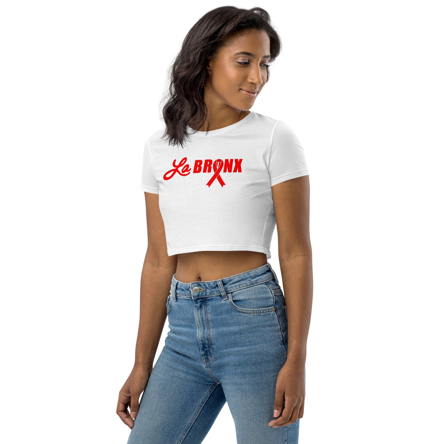 LaBronx - World Aids Day Organic Crop Top