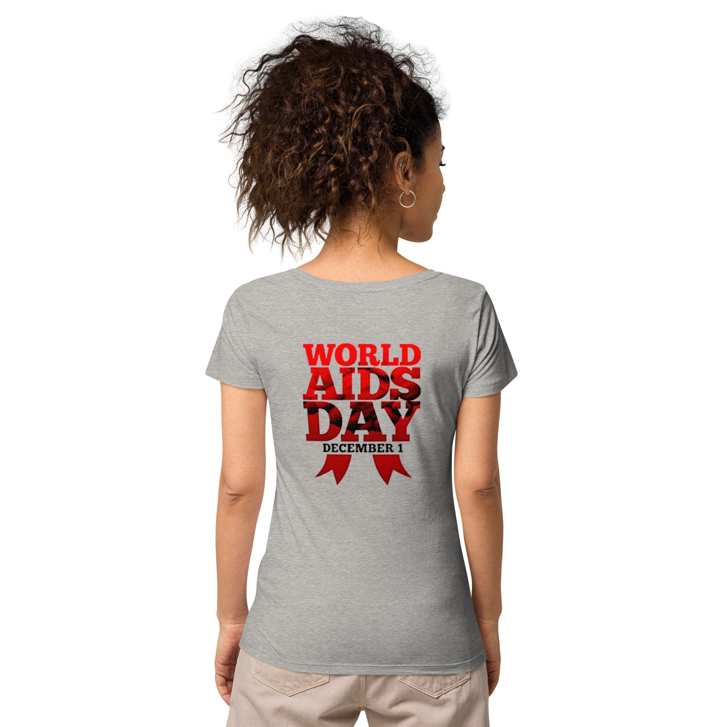 LaBronx - World Aids Day Women’s basic organic t-shirt