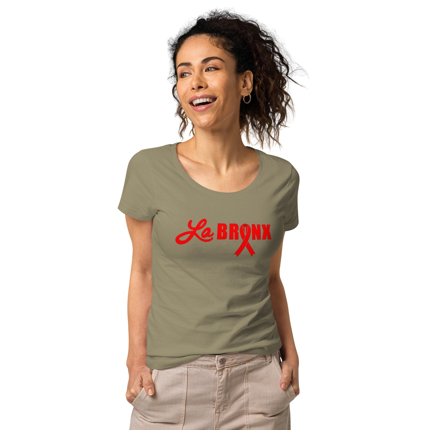 LaBronx - World Aids Day Women’s basic organic t-shirt