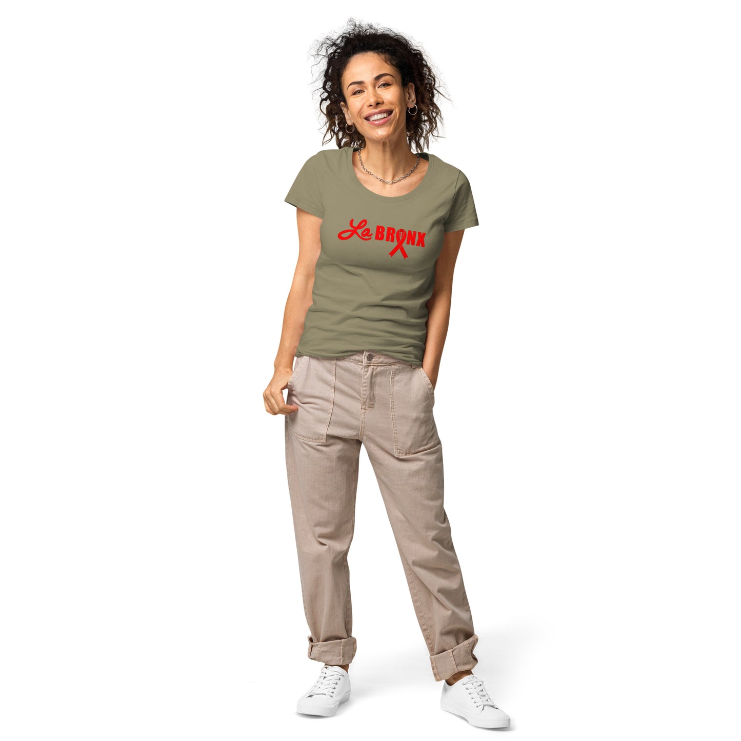 LaBronx - World Aids Day Women’s basic organic t-shirt