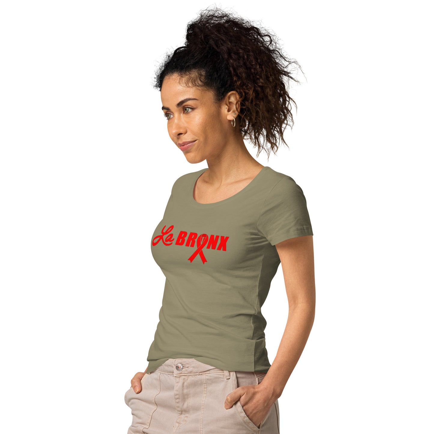 LaBronx - World Aids Day Women’s basic organic t-shirt