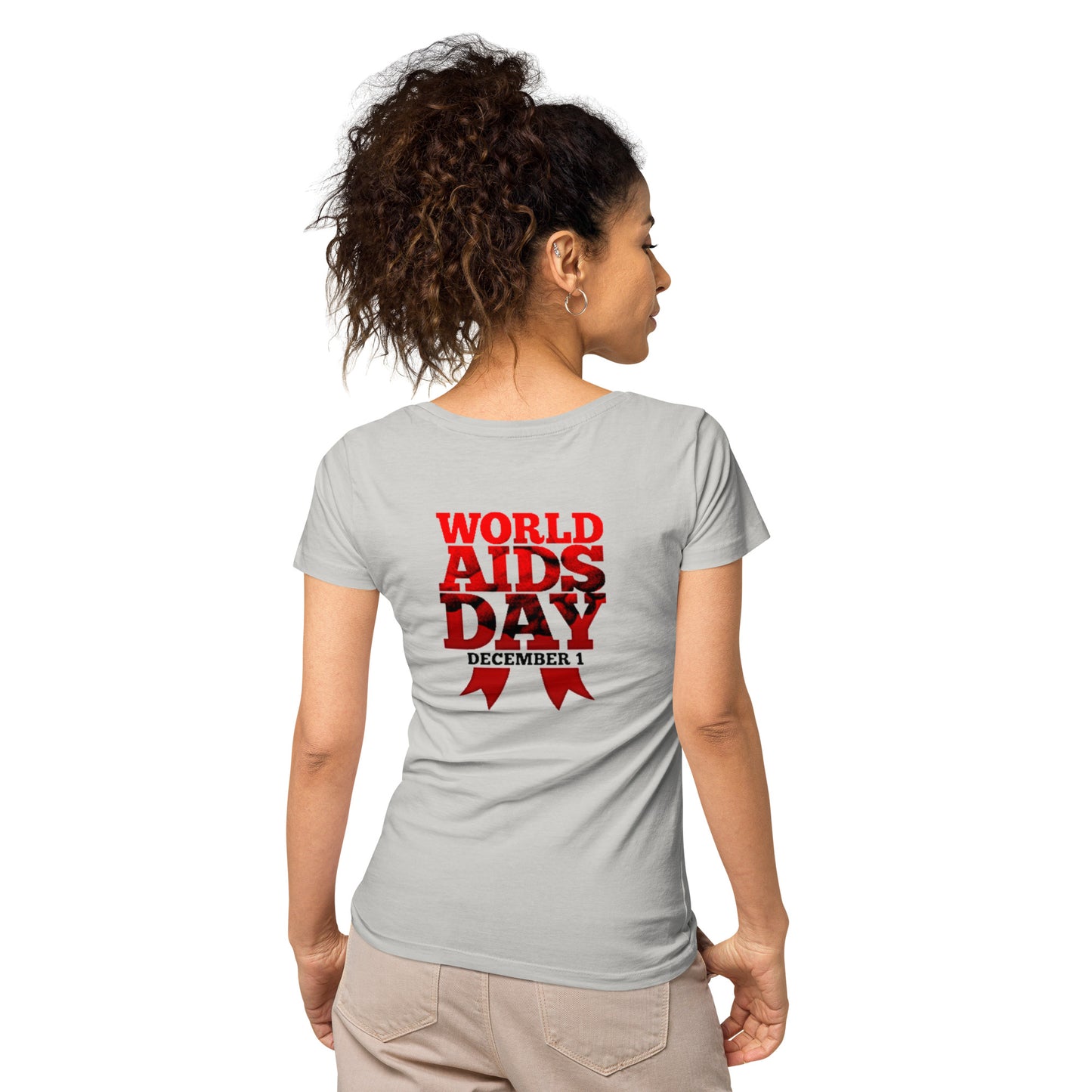 LaBronx - World Aids Day Women’s basic organic t-shirt