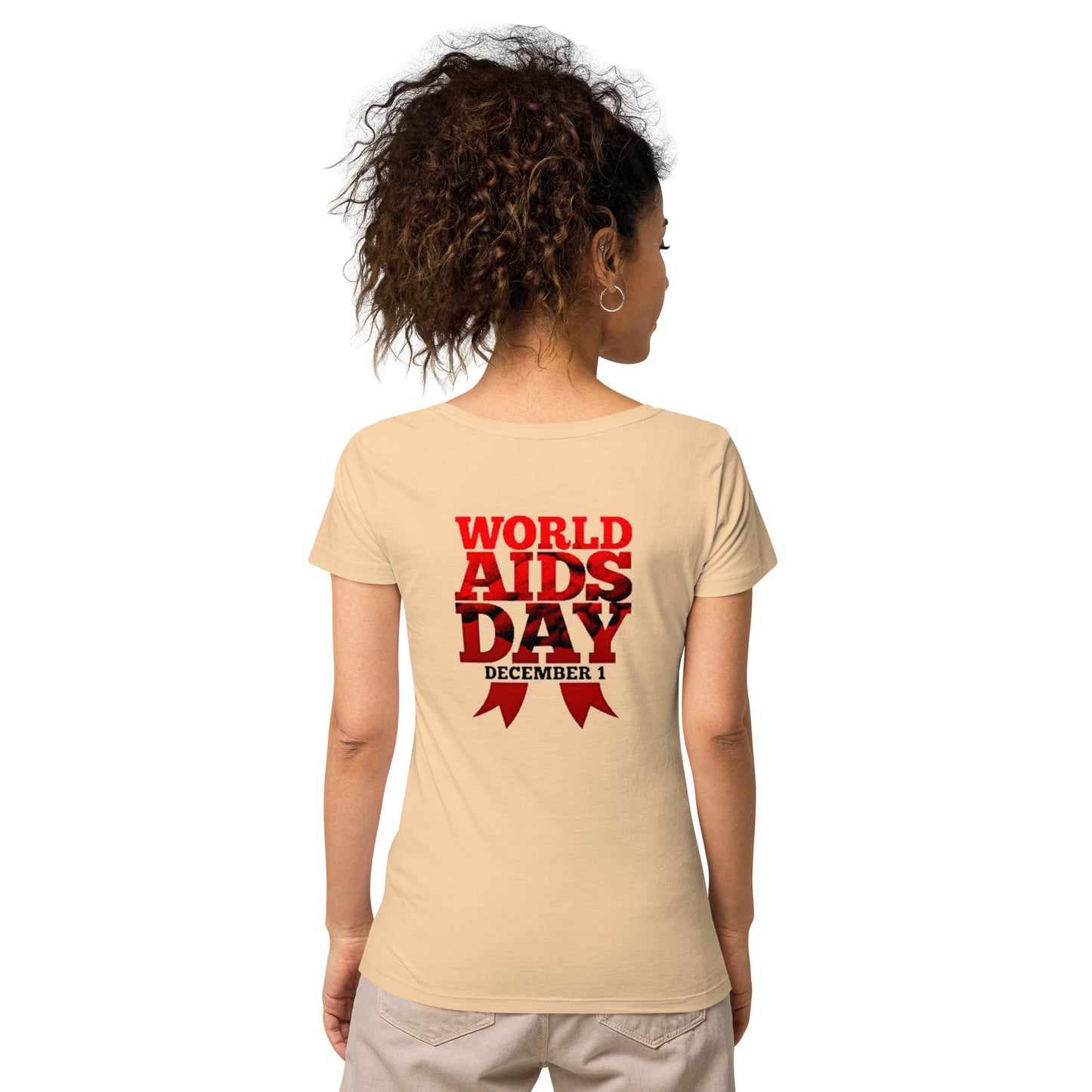 LaBronx - World Aids Day Women’s basic organic t-shirt