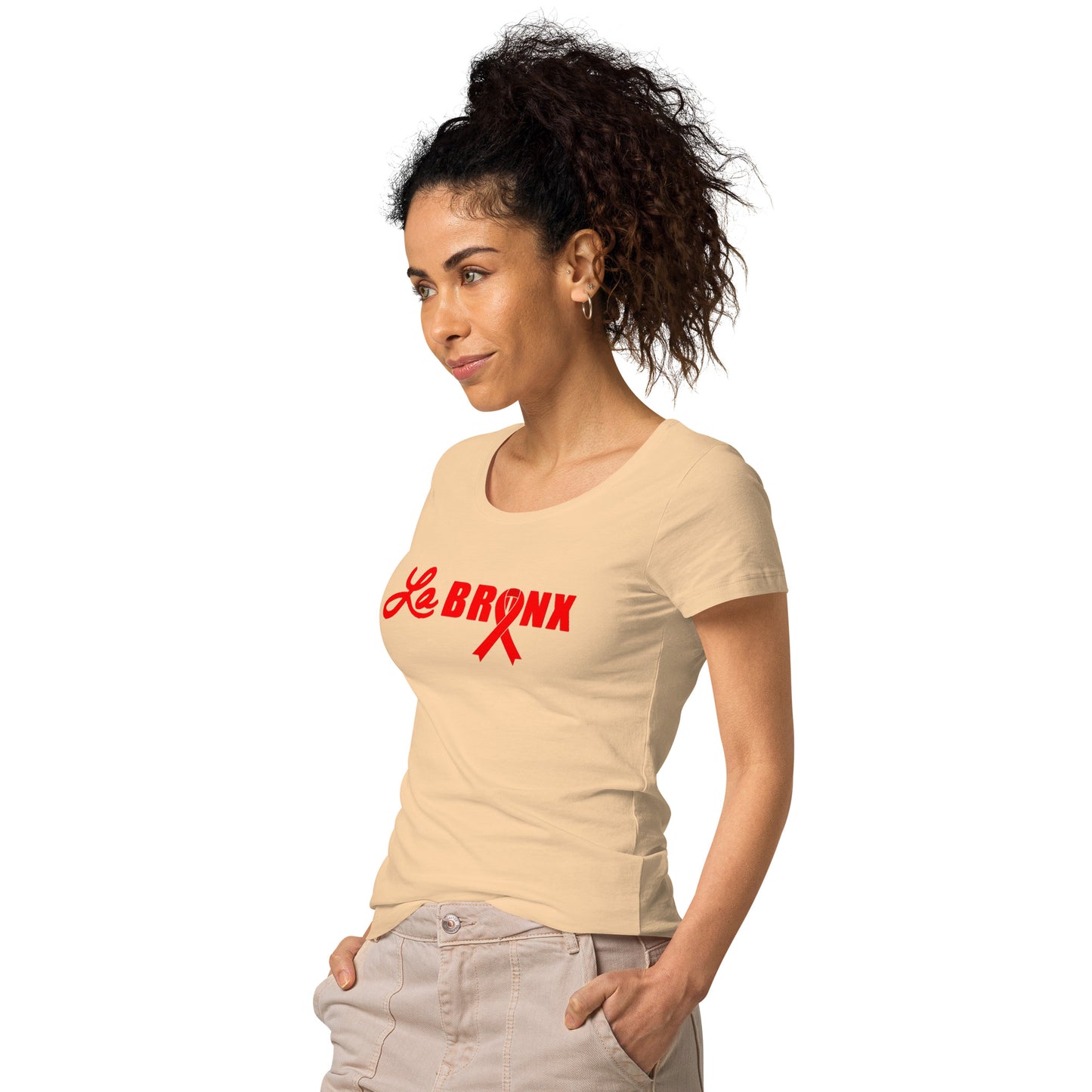 LaBronx - World Aids Day Women’s basic organic t-shirt