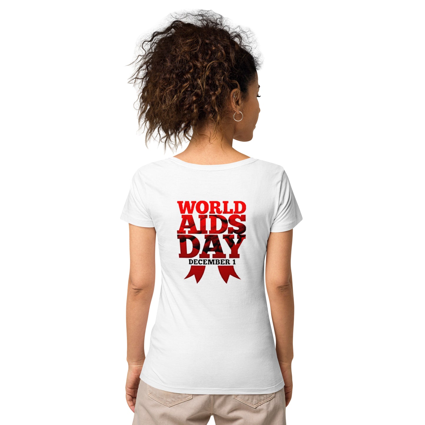 LaBronx - World Aids Day Women’s basic organic t-shirt