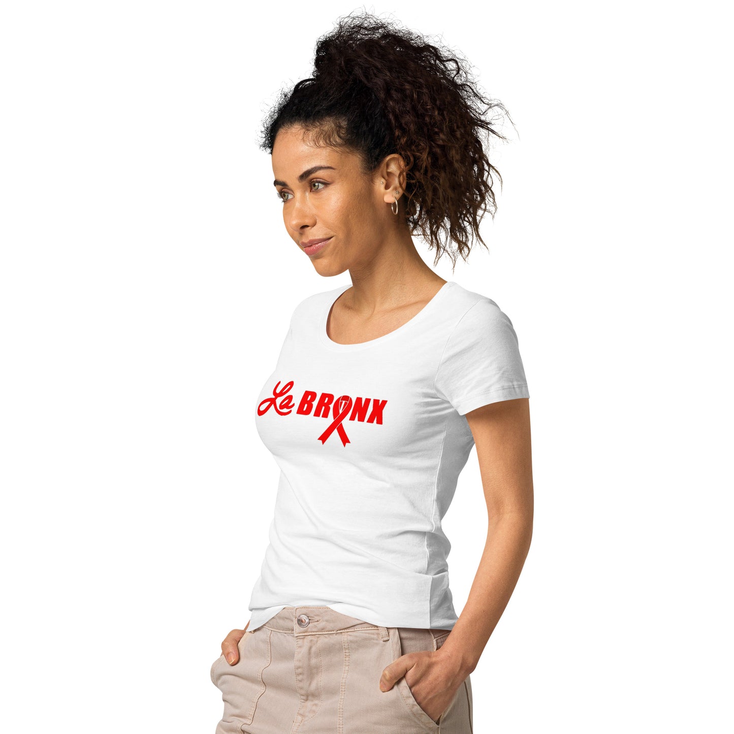 LaBronx - World Aids Day Women’s basic organic t-shirt